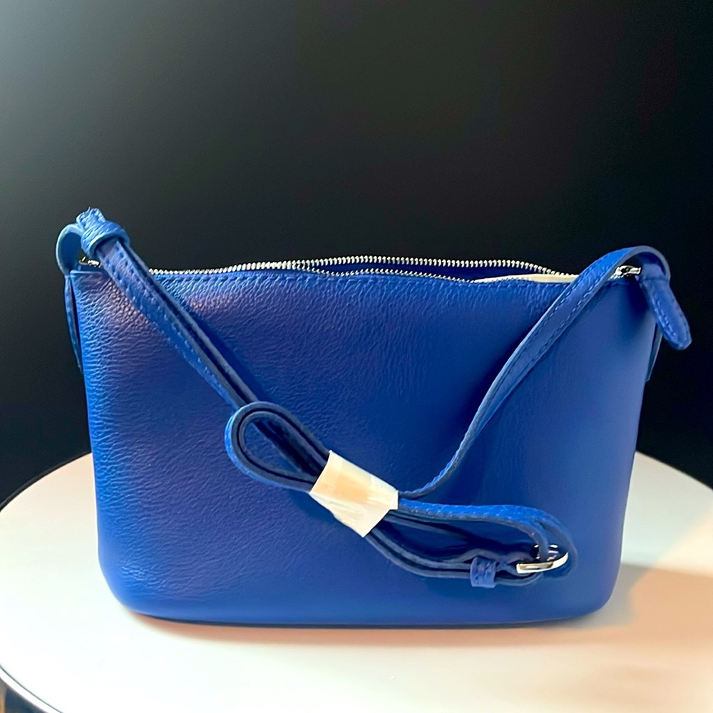 Madewell Mini Crossbody Bag in Soft Grain - Saratoga Blue